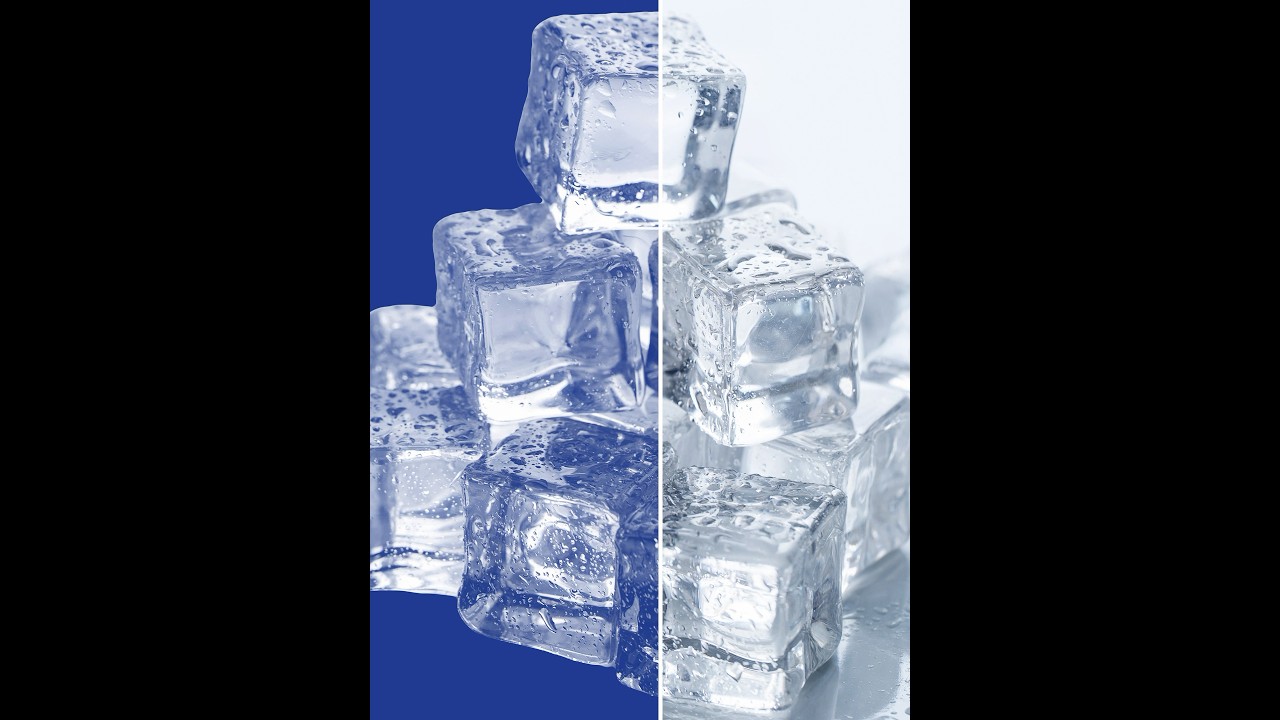 Adobe Photoshop tips-Remove transparent ice cube background 