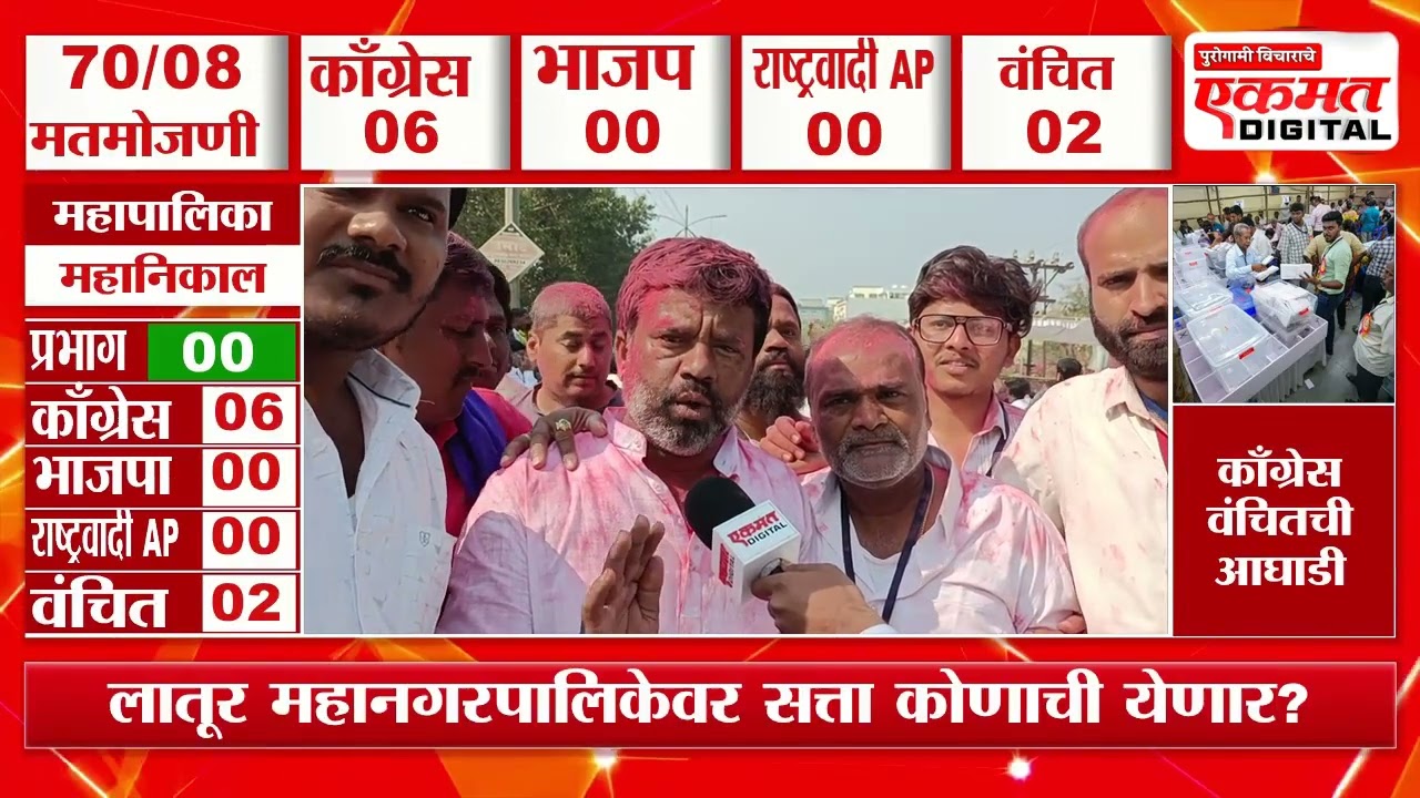 Election News| मतमोजणीला सुरुवात; काँग्रेस आघाडीवर