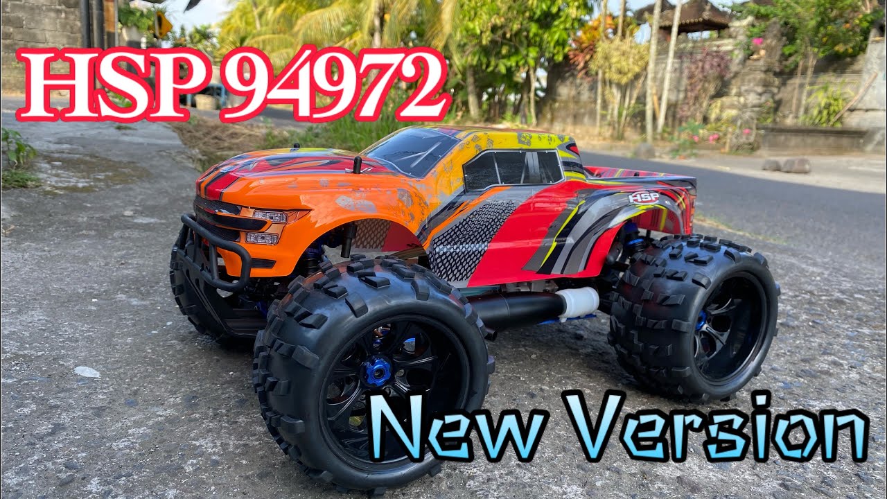 RC MONSTER TRCUK OFFROAD HSP 94972 NITRO ENGINE