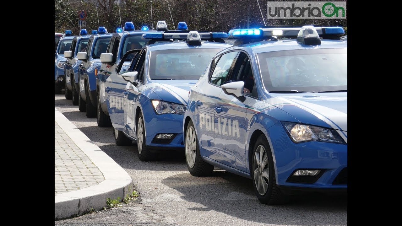 Terni, operazione ‘Montana’: gli arrestati escono dalla questura