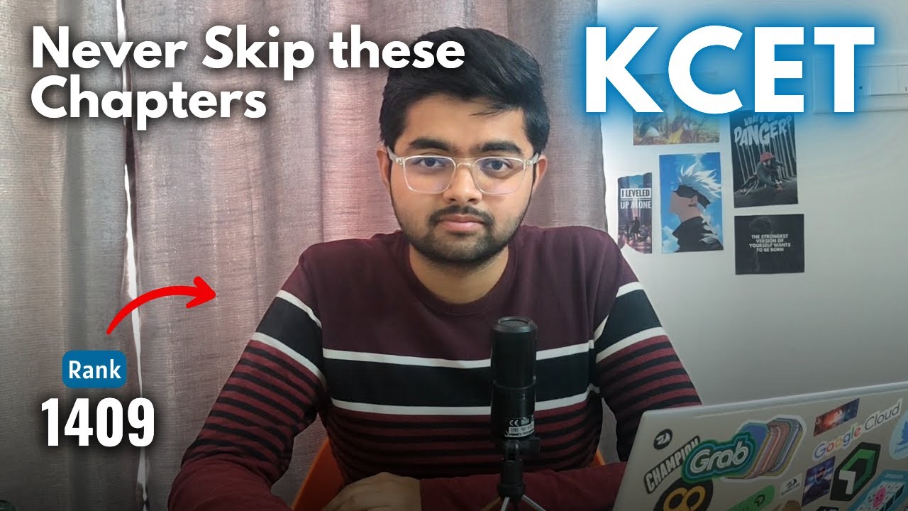I MASTERED KCET by Focusing on These Chapters | KCET 2025