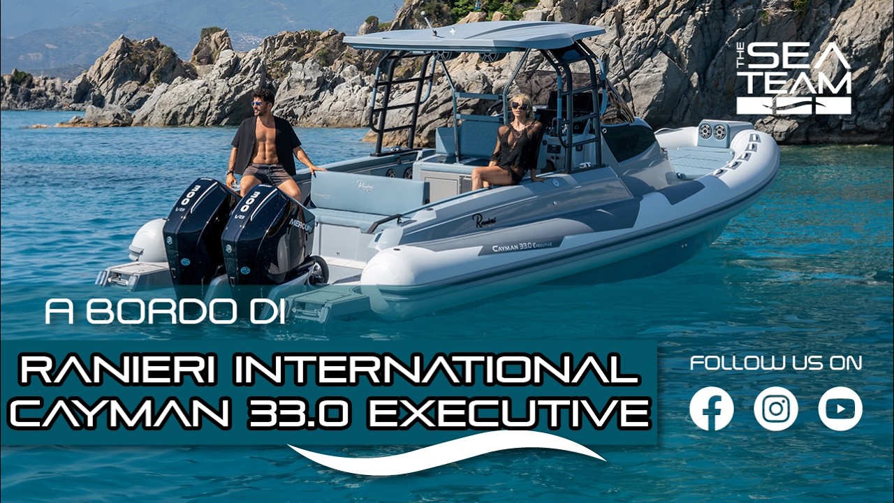A bordo di Ranieri International Cayman 33.0 Executive