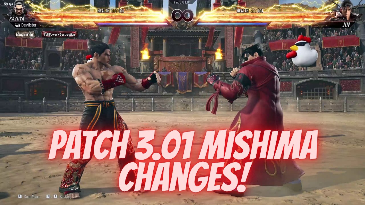 Tekken 8 Season 3 Patch 3.01.01 Mishimas Changes!