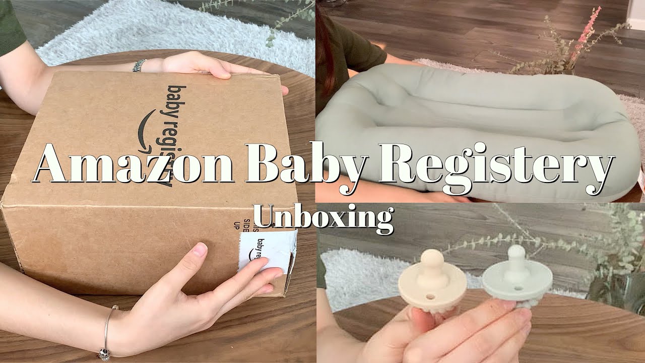 아마존 신생아 공짜 선물 + 미국 육아용품 언박싱 (Snuggle Me Organic, Swaddle, Pacifiers 등등)