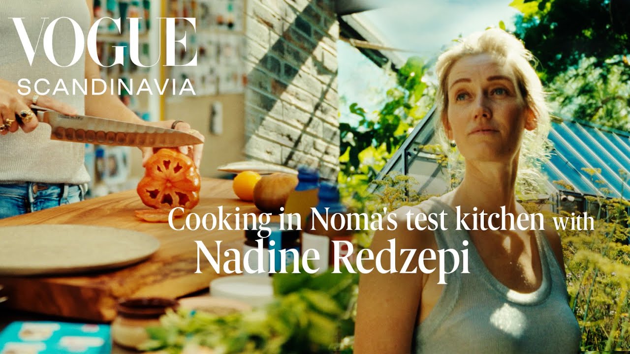 Cooking in Noma's test kitchen with Nadine Redzepi