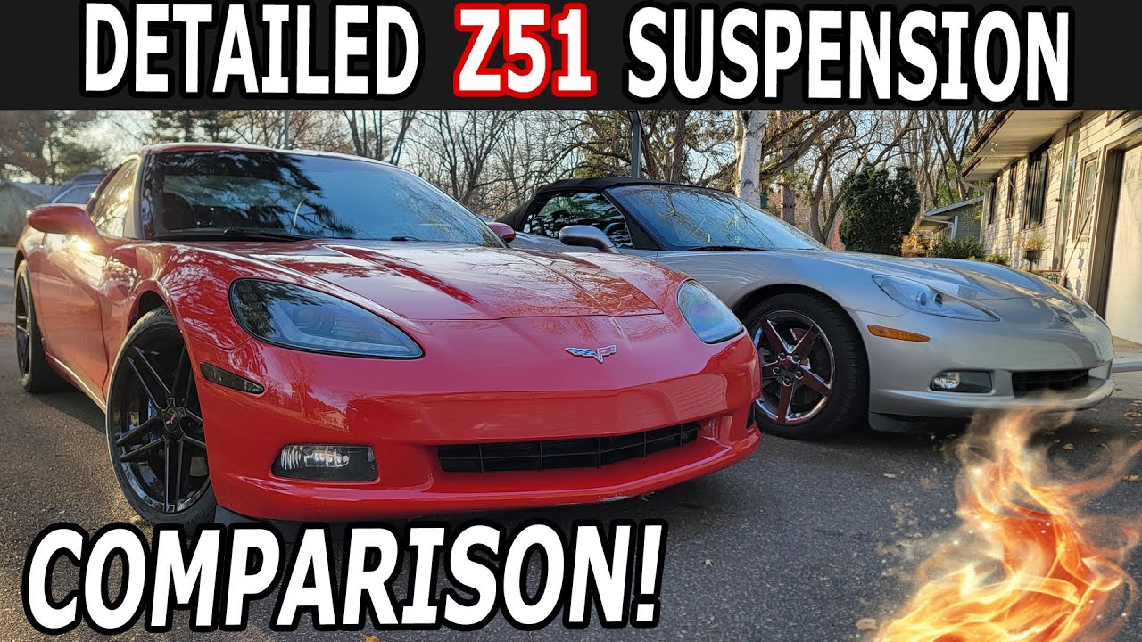 C6 Corvette Z51 против базовой подвески (очень подробное сравнение!)
