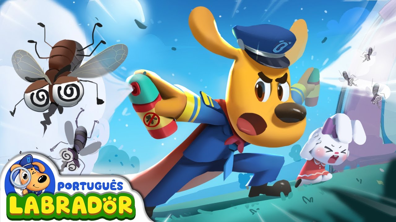 Detetive Labrador 🔍 - Sai Mosquito! | Desenho Animado | Desenho Infantil | BabyBus Português
