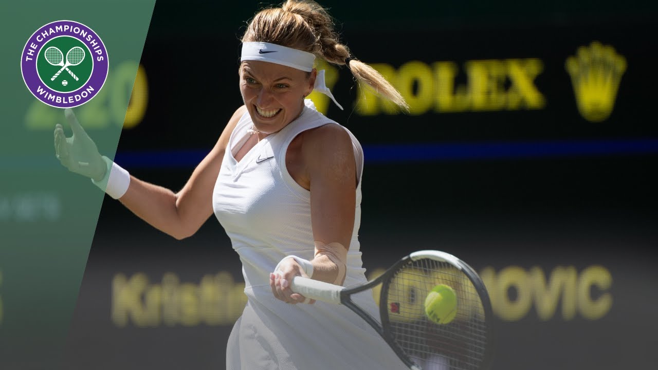Petra Kvitova vs Kristina Mladenovic Wimbledon 2019 second round highlights
