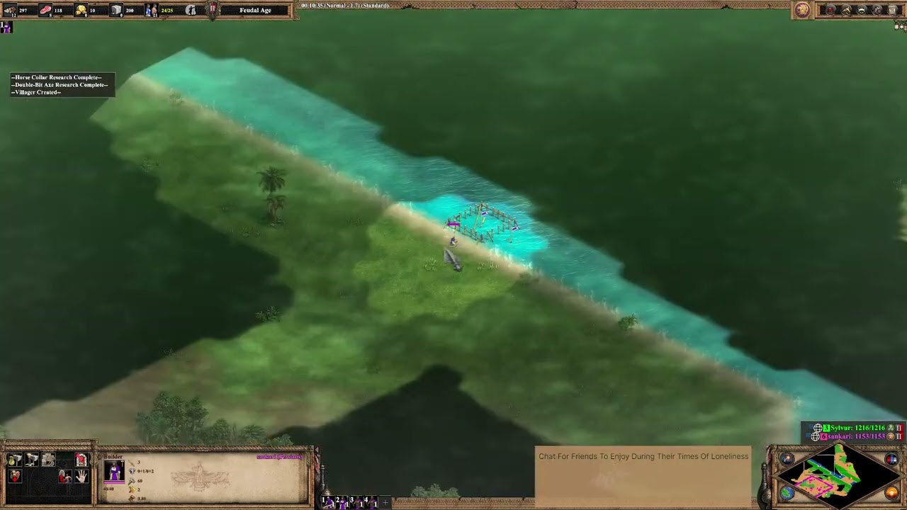 Day 70 of AOE2: Fast-forwarding for a few hours via 1v1 ladder action and 1v0 ramblings