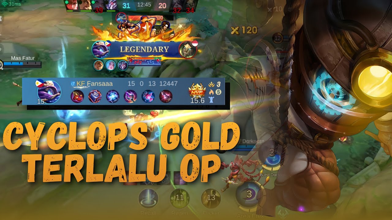 Cyclops Gold Lane META Baru?! Cooldownnya Nggak Masuk Akal!