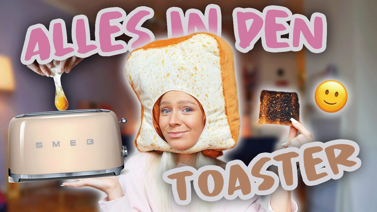1 TAG nur ESSEN aus dem TOASTER! 🍞🙂| CARAMELLA