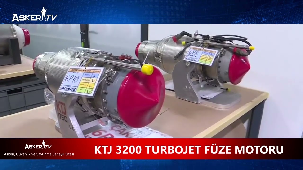 KTJ 3200 TURBOJET F&Uuml;ZE MOTORU
