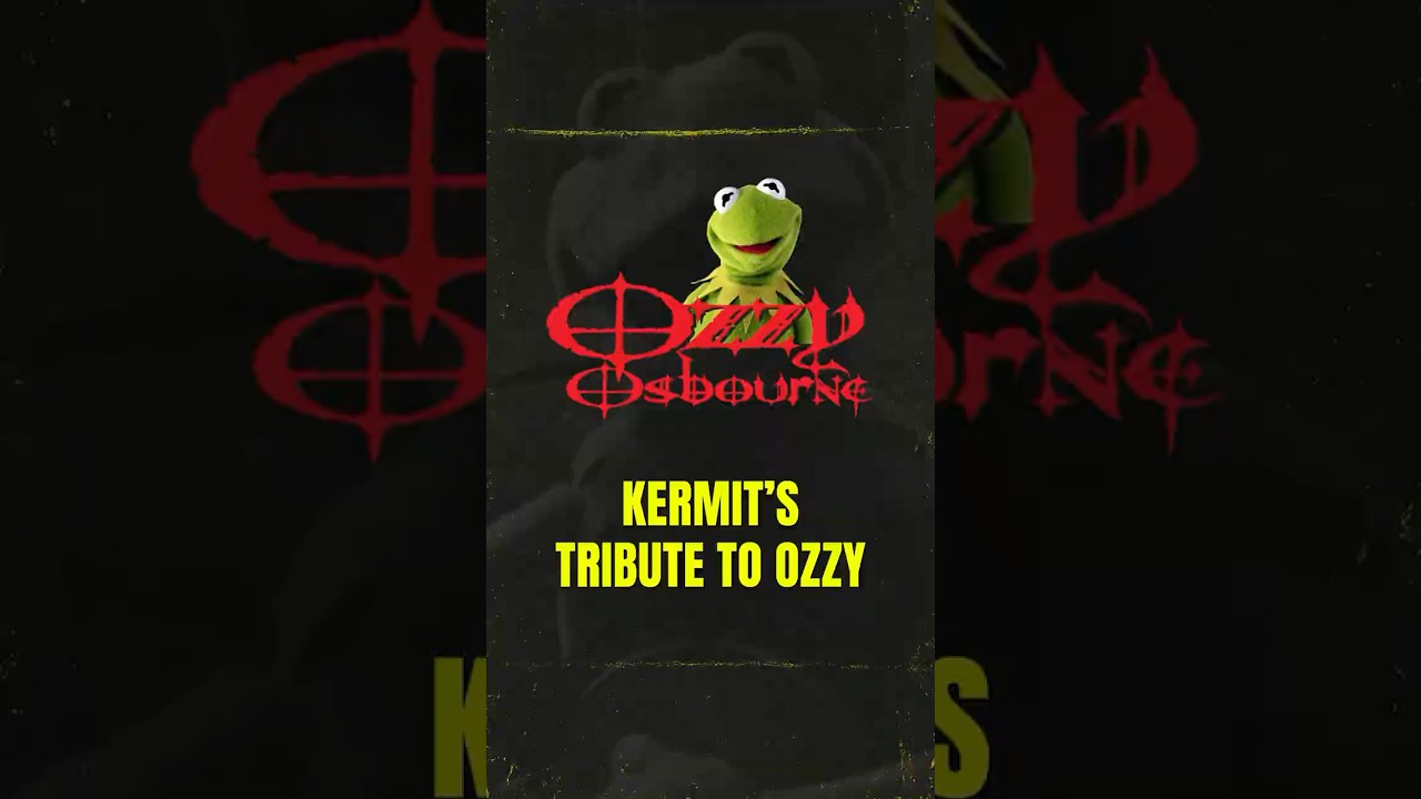 Kermit&rsquo;s Goodbye to Ozzy 💔