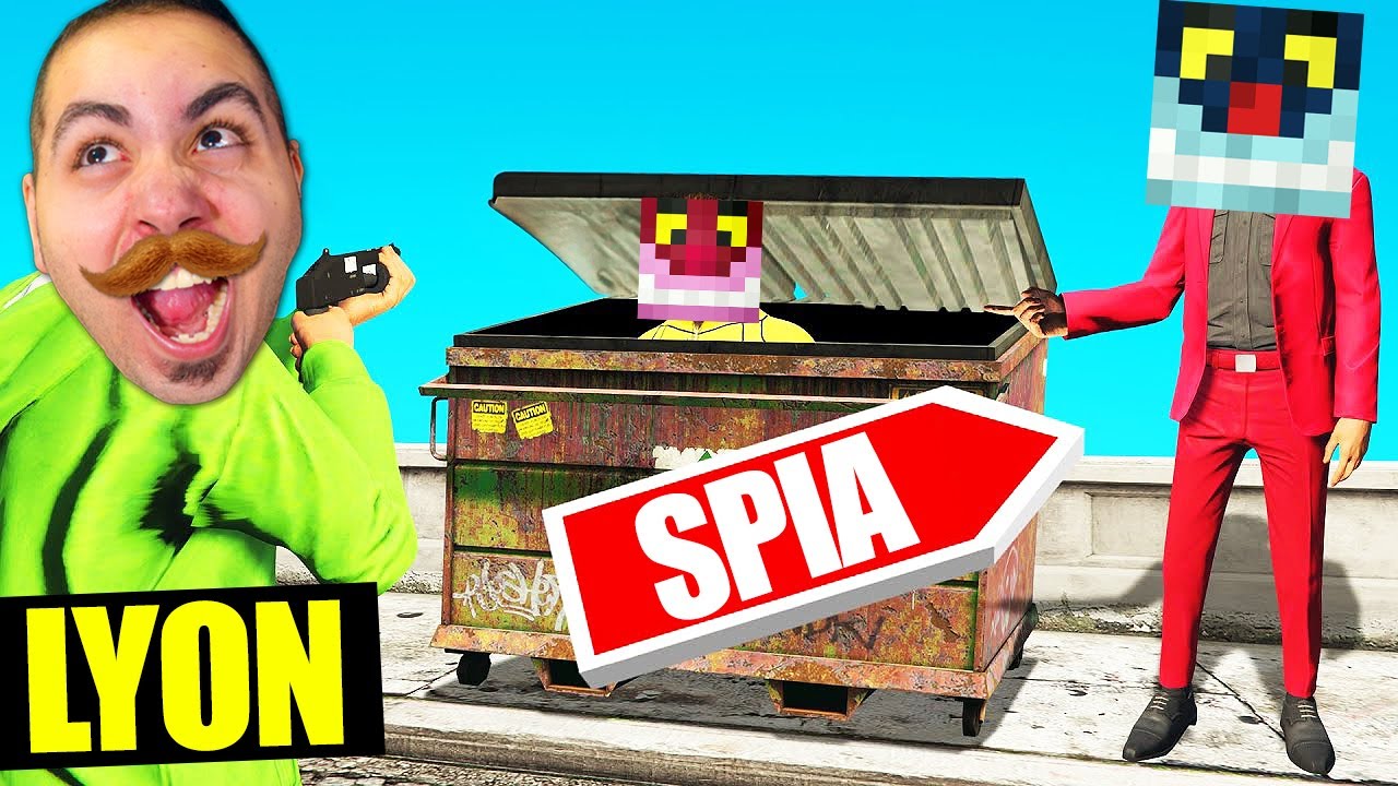 NASCONDINO SU GTA5 MA UNO DI NOI È UNA SPIA...