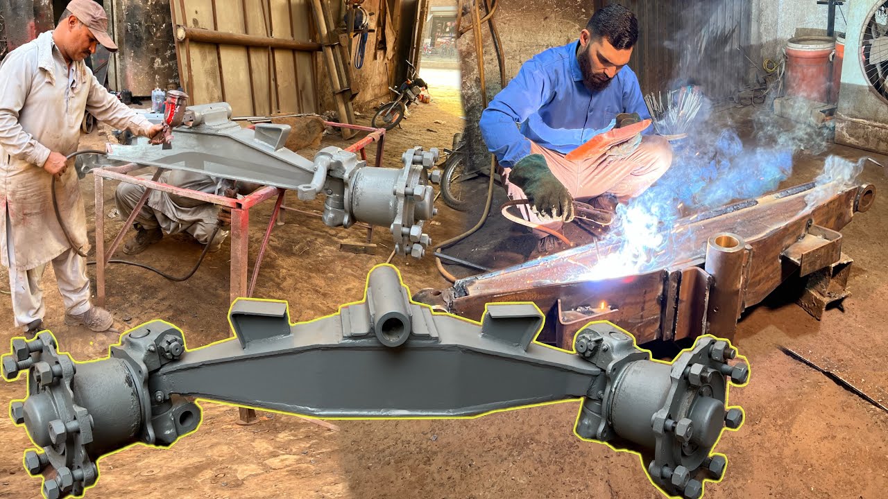 Manufacturing Tractor Front Axle | How To Make Tractor Front Axle Assembly in Factory