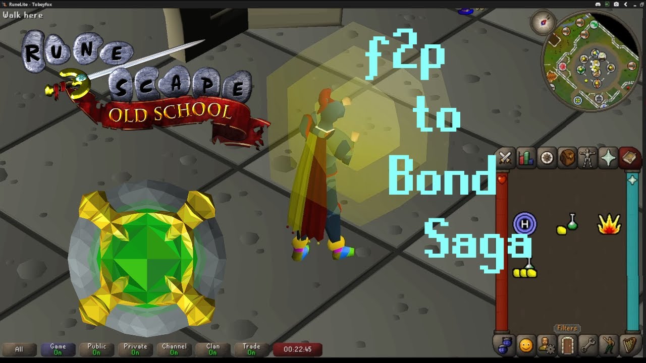 OSRS F2P to Bond Saga (#1)