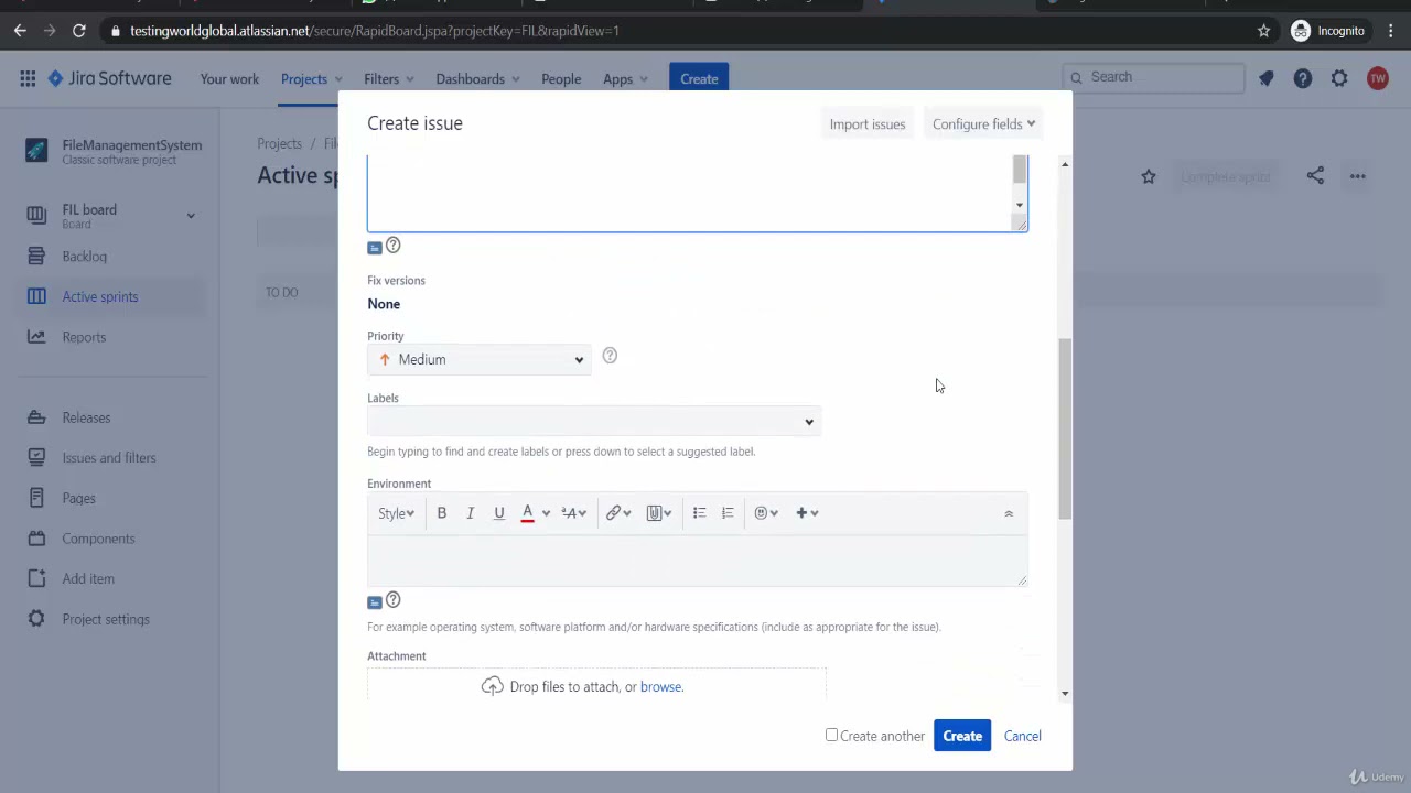 Step by Step JIRA Tutorial for Testers | Realtime Project - learn Software Testing