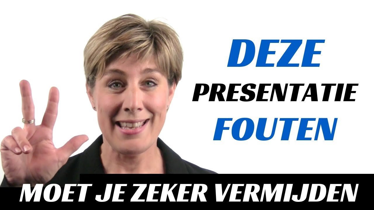 Presentatie geven? Deze fouten moet je zeker vermijden!