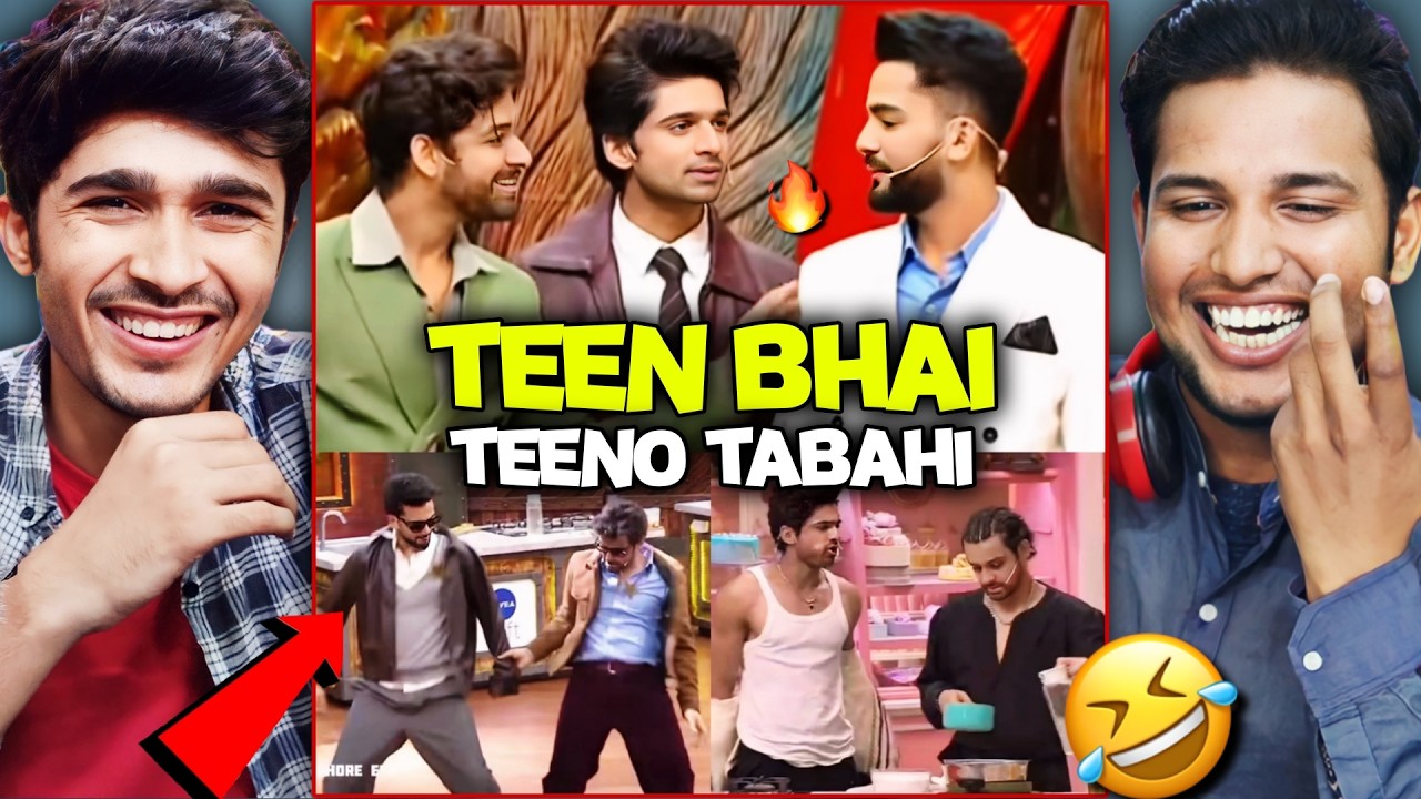 Laughter Chef S03 Elvish Yadav & Abhishek & Samarth😂 | #elvishyadav #reemsheikh