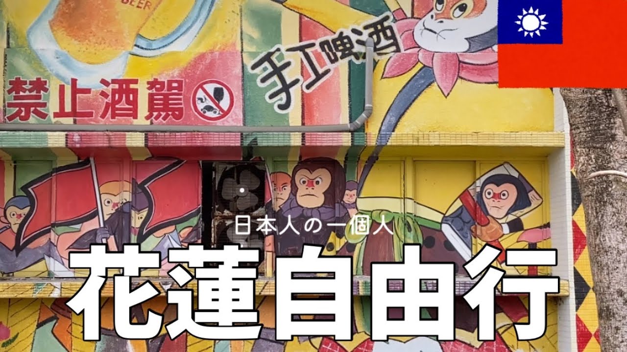 花蓮旅遊｜聖誕節一個人騎腳踏車要去看海邊｜花蓮必吃雞排店｜Taiwan Solo Trip Vlog