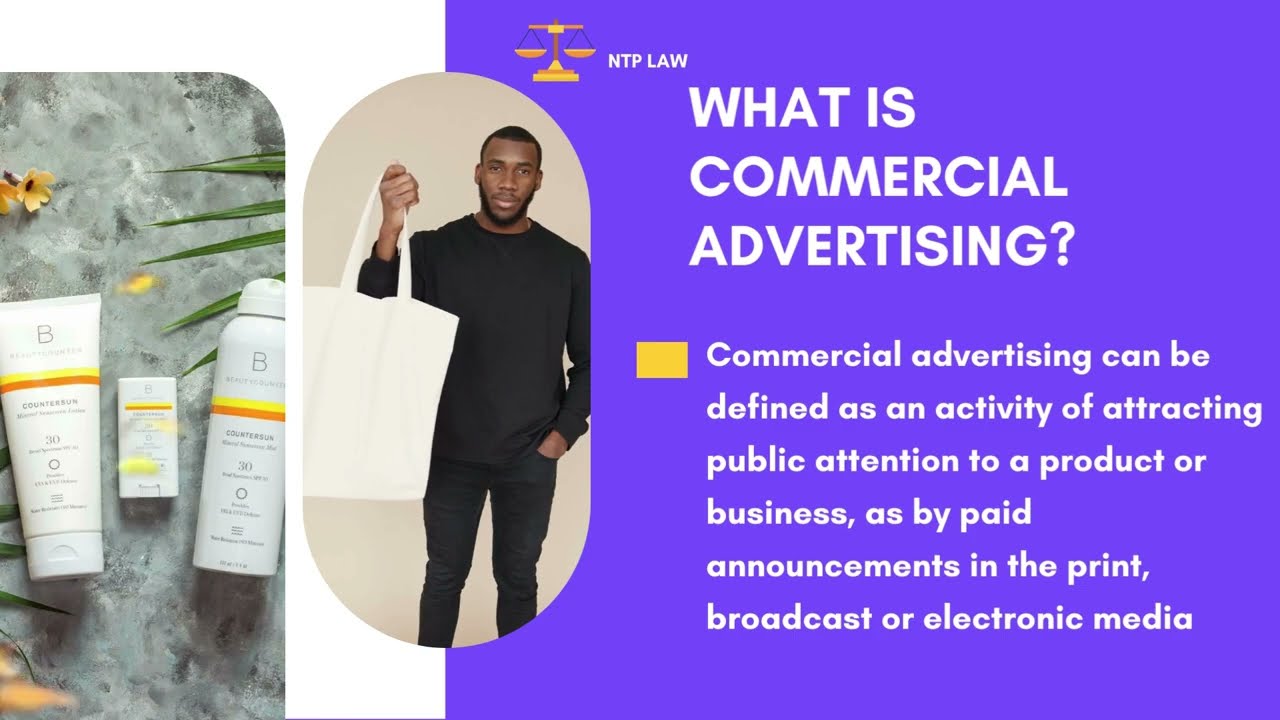 What Is Commercial Advertising | what Is Commercial And Non-Commercial Advertising