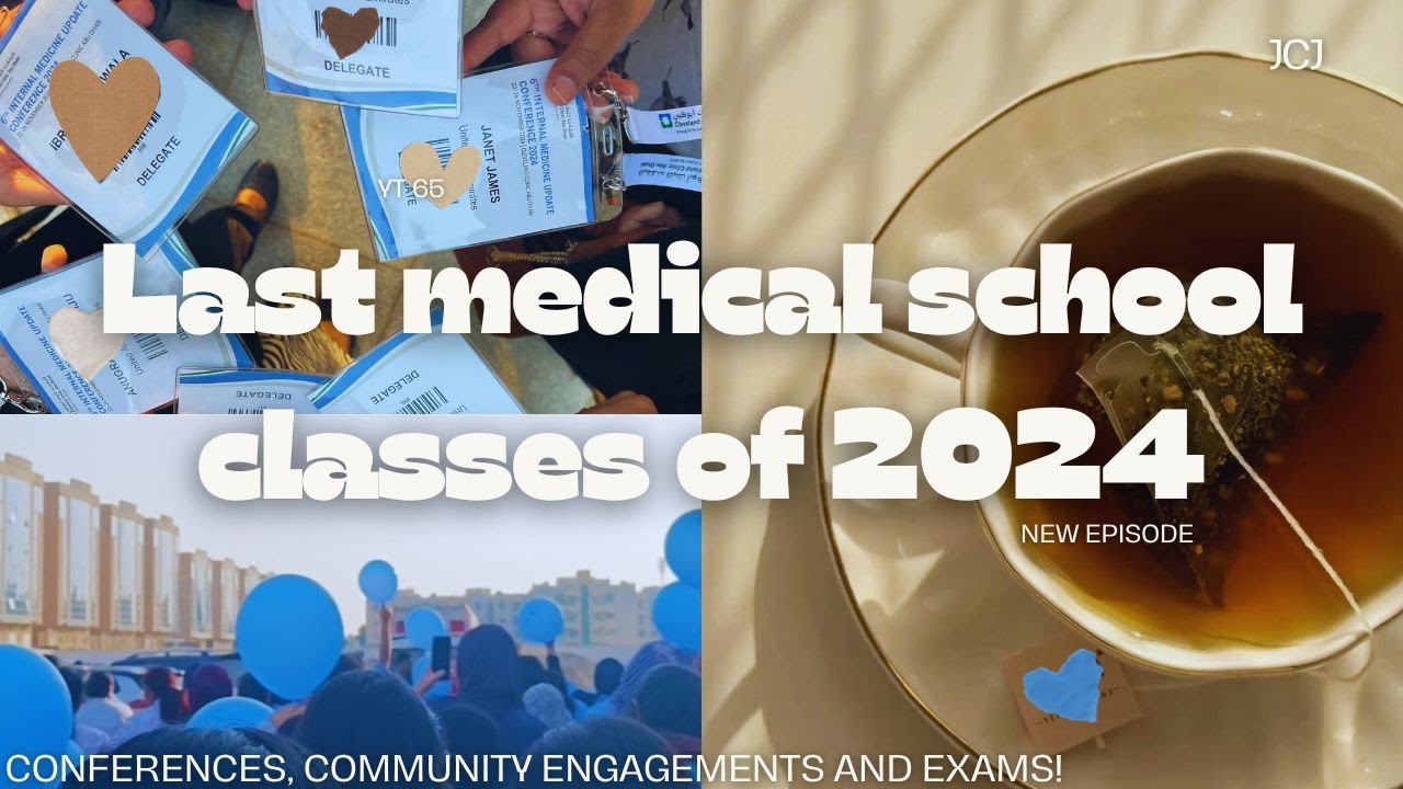 2024's last med school moments (conferences, exams, the Christmas tree and community engagements)
