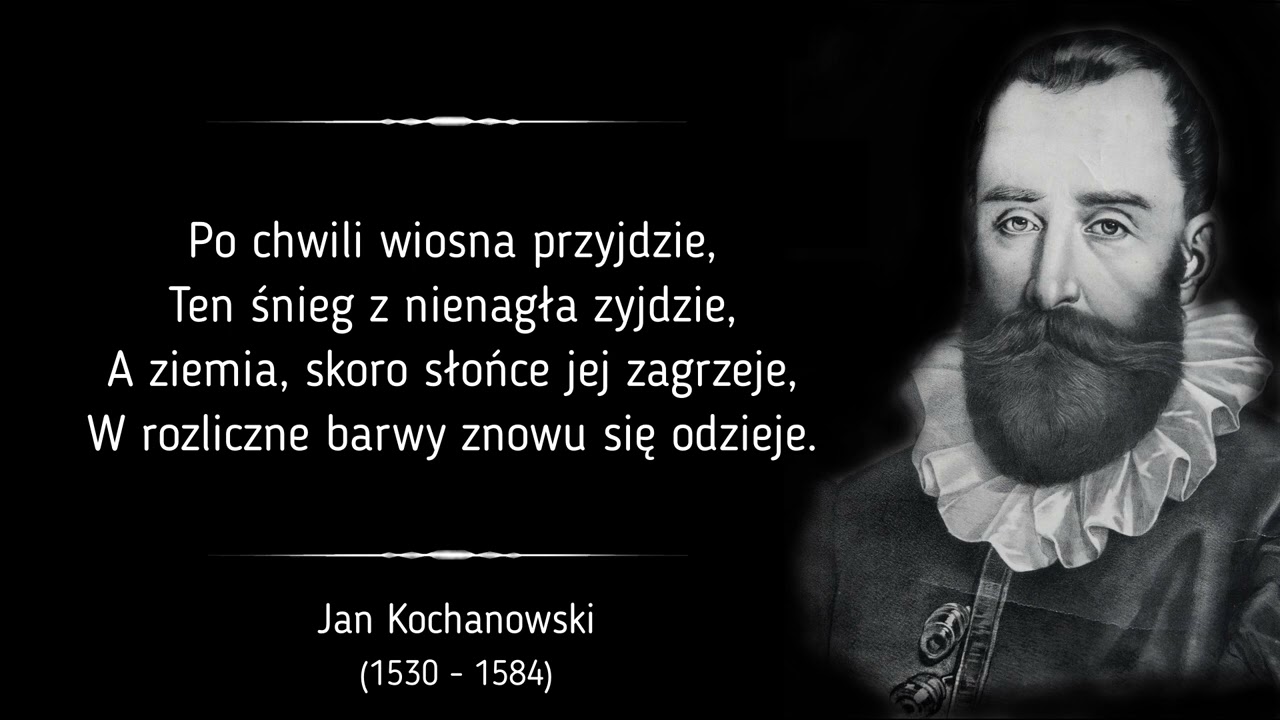 Jan Kochanowski - Pieśń IX
