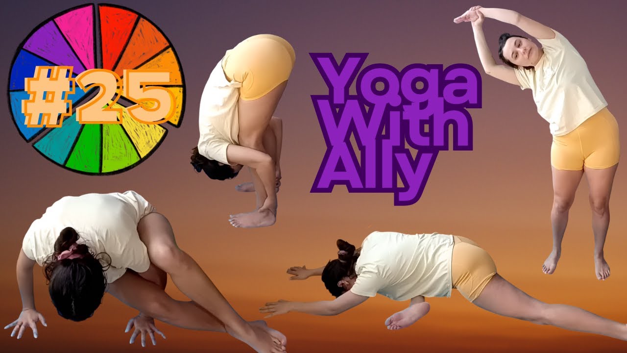 Yoga with Ally Day 25 #YogaRoulette #YogaChallenge #MindfulMovement
