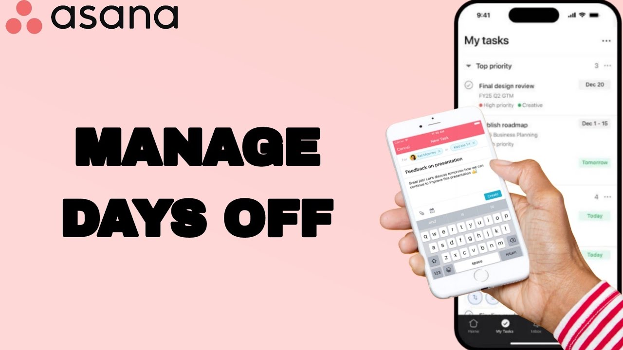 How To Manage Days Off On Asana App | Step By Step