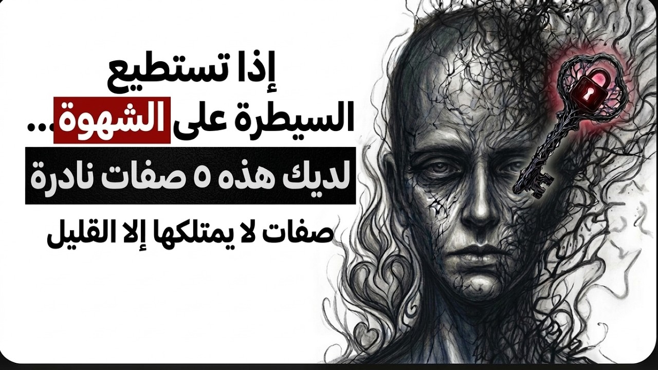 إذا تستطيع السيطرة على الشهوة… لديك هذه 5 صفات نادرة!