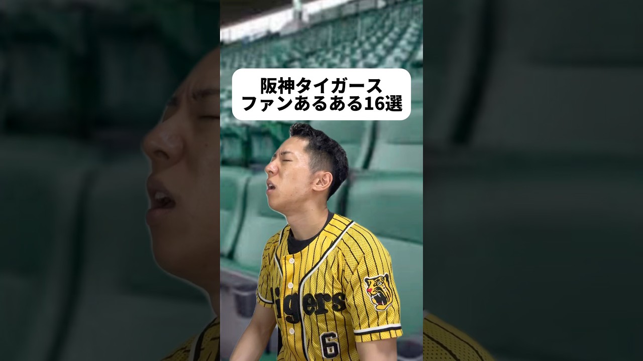 強烈なヤジを飛ばしたりファンを辞めると言ったり...でもそれだけ阪神を愛してるってことだよな🐯⚾️今日の神宮球場も黄色く染まっているのかな？！動画内容についてヤジ飛ばされませんように🙏😂