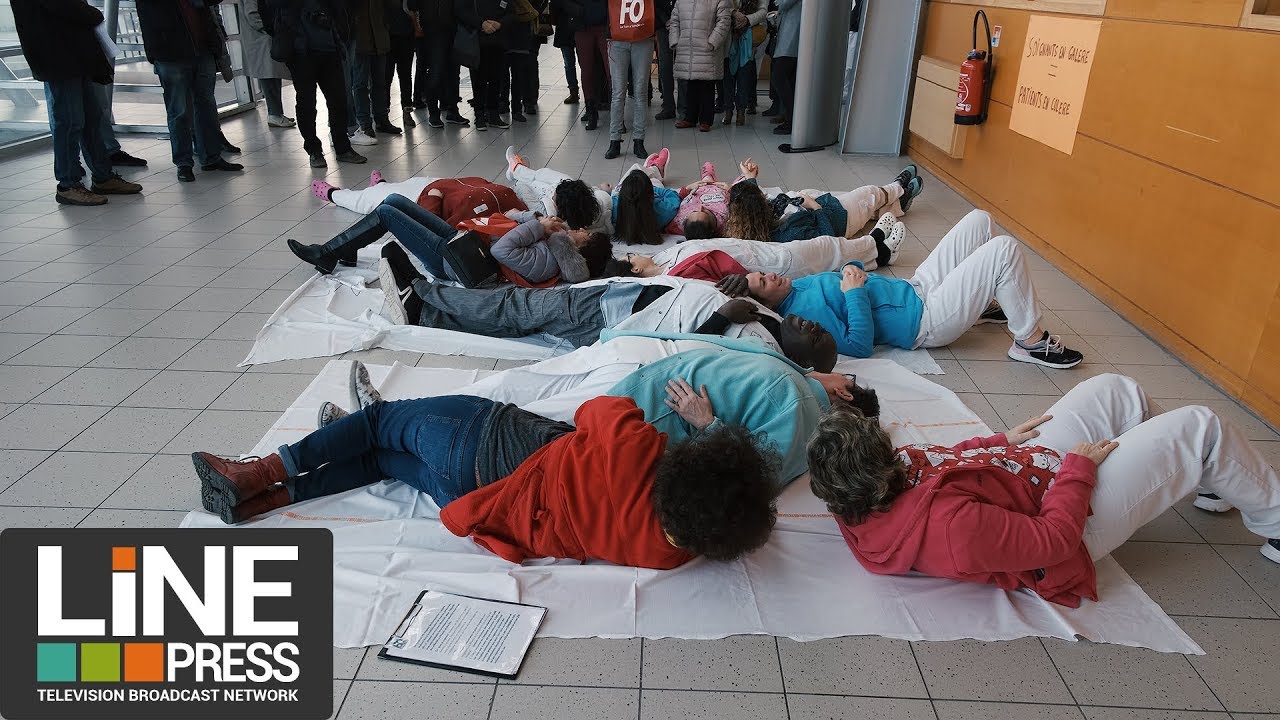 Un hôpital public sacrifié sur l'autel du privé / Rambouillet (78) - France 30 novembre 2019