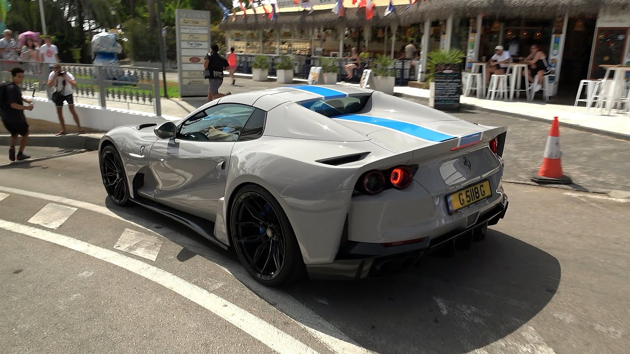 Supercars in Puerto Banus September 2024 | 1 of 3 812 N Largo S, Diamond Covered Aventador S, C63 BS