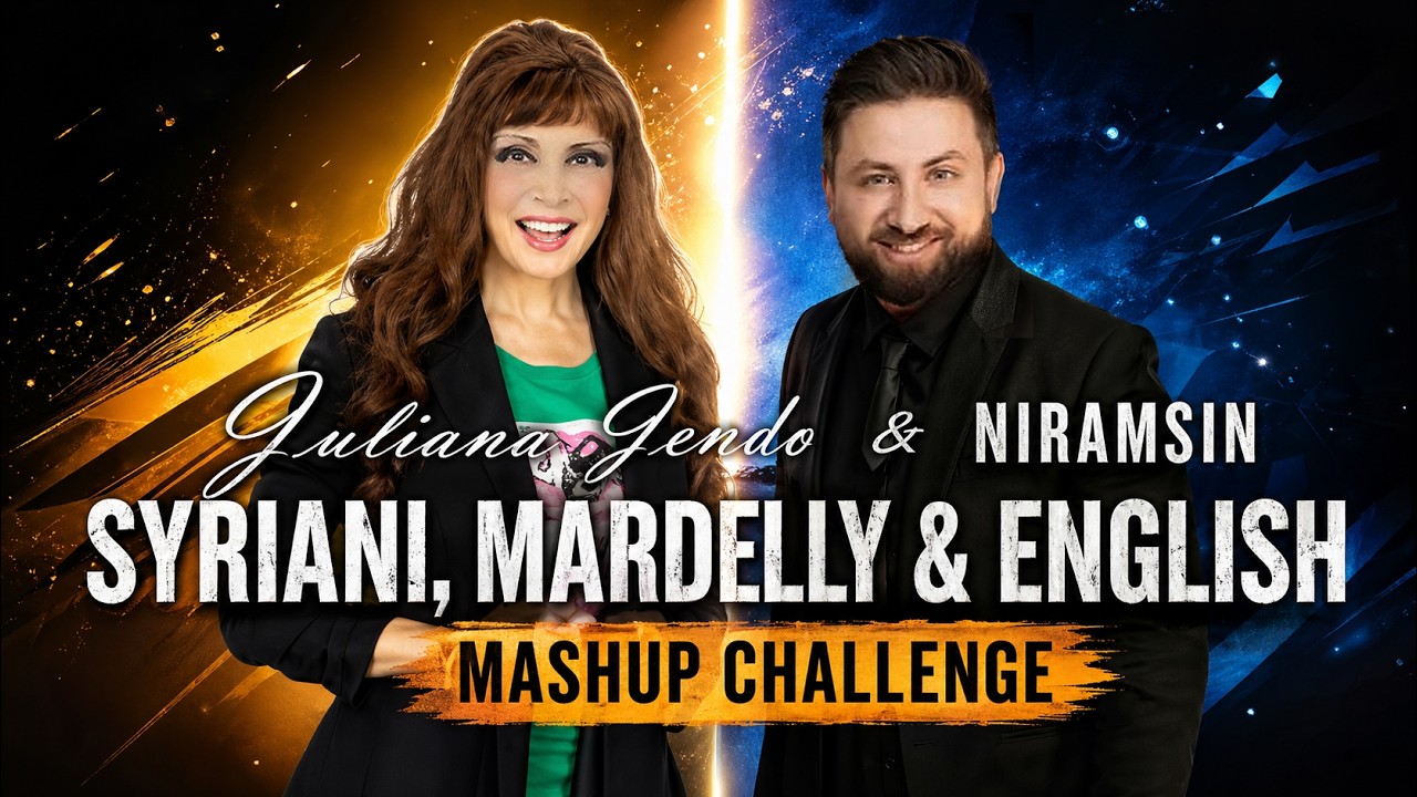 JULIANA JENDO & NIRAMSIN - Syriani, Mardelly & English Mashup Challenge -