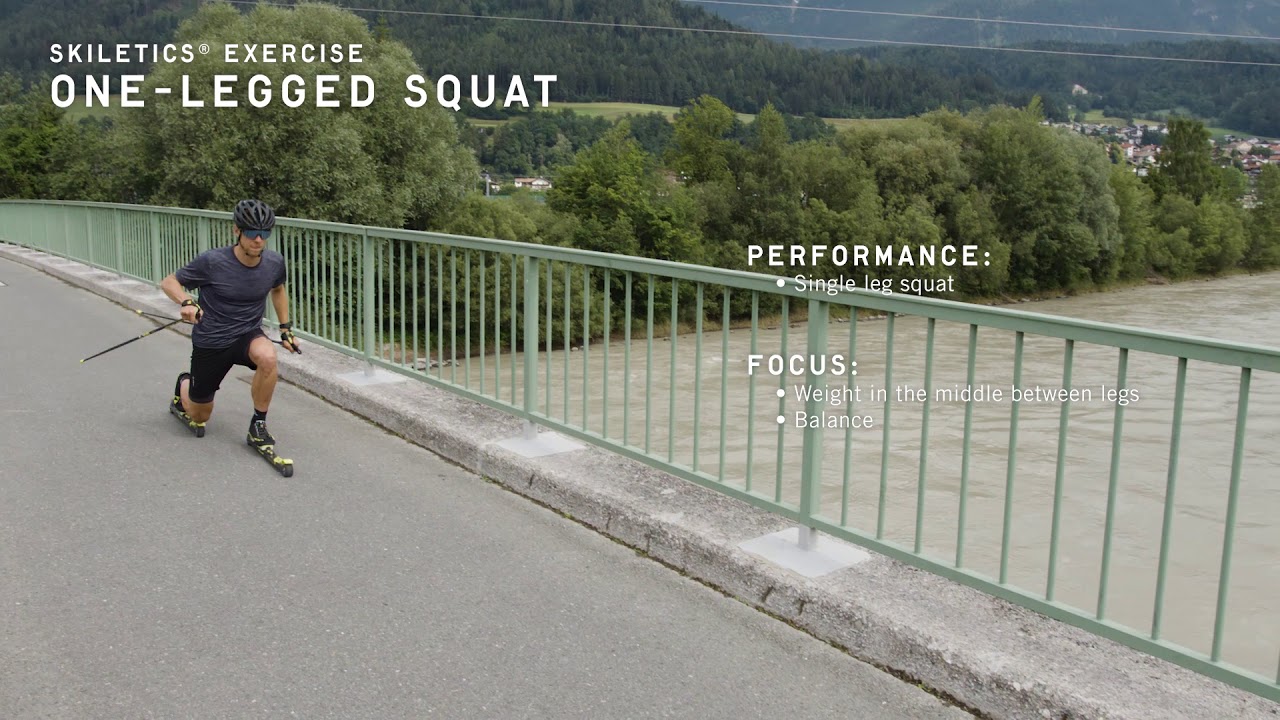 Fischer Nordic | SKILETICS&reg; Rollerski | One Legged Squat