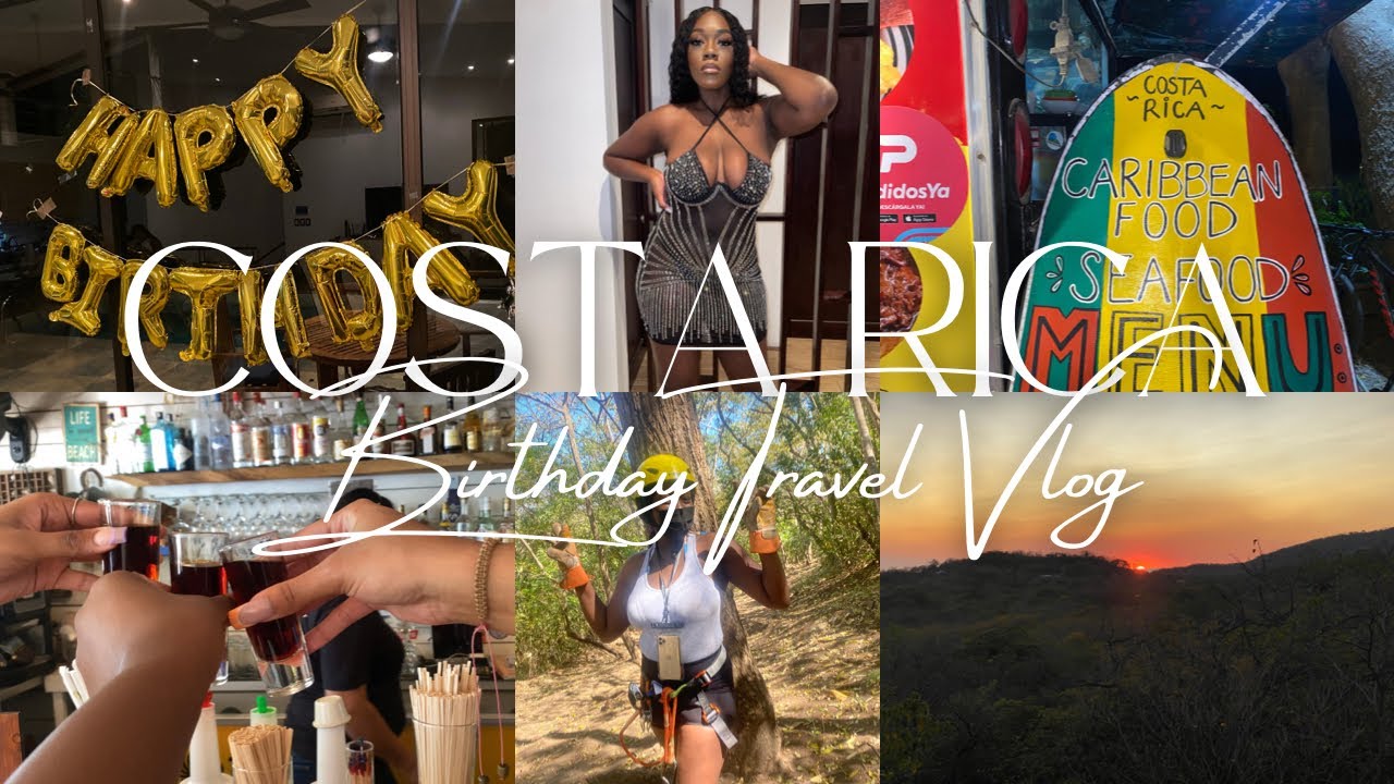 VLOG: COSTA RICA TRAVEL VLOG | 1,200 FT. WATER SLIDE + SUNSET BOAT TOUR + MORE || ALAOANCE