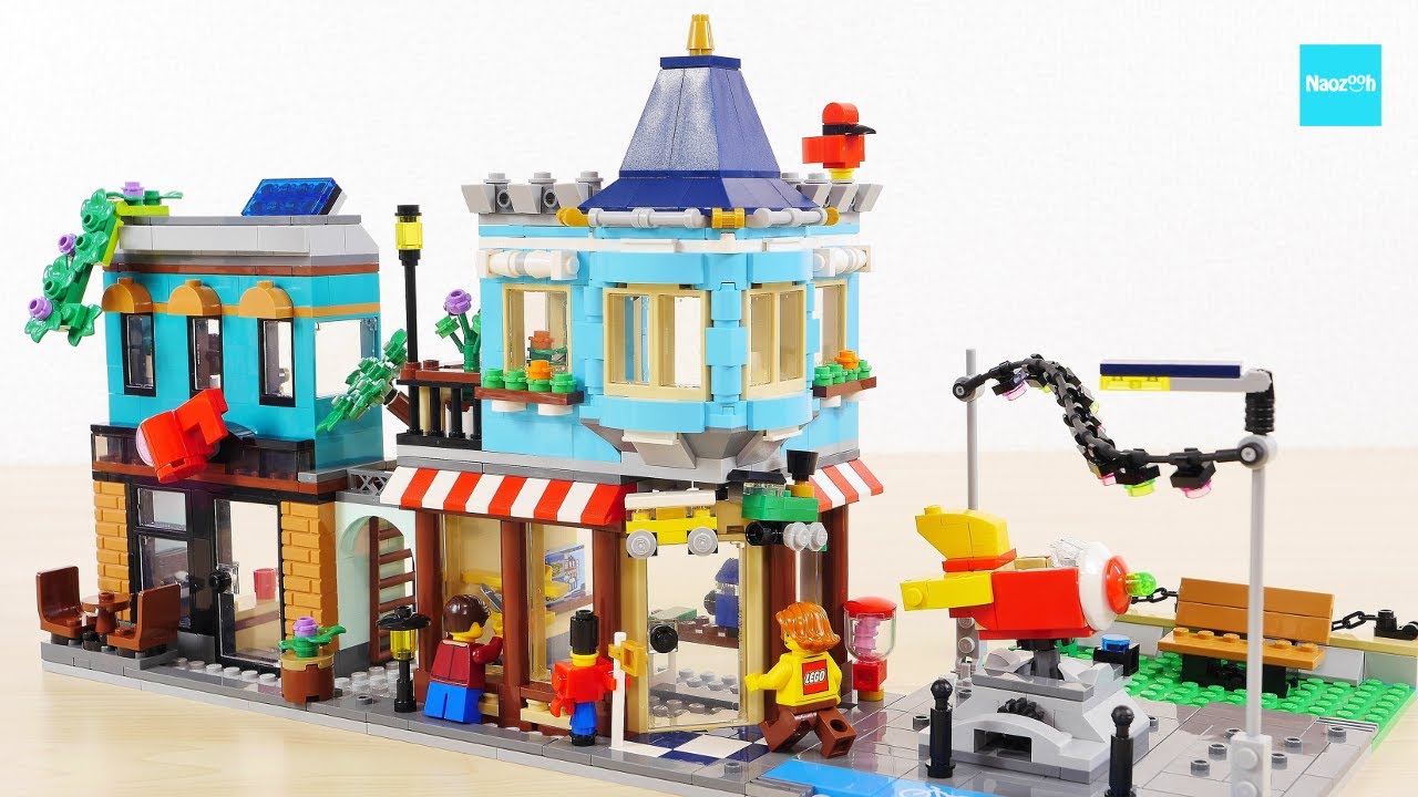 レゴ クリエイター タウンハウス おもちゃ屋さん 31105 ／ LEGO Creator Townhouse Toy Store Speed Build & Review