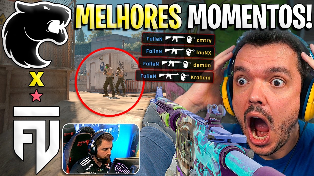 QUE SHOW DO MOLODOY!🔥 FURIA x FUT - (MELHORES MOMENTOS) PGL Cluj-Napoca 2026 - (GAULES)