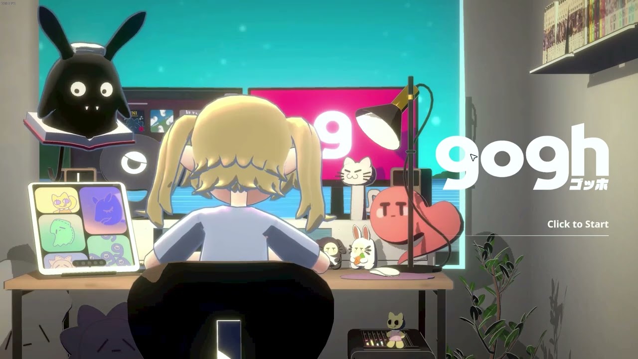 gogh: Focus with Your Avatar -  Menu Theme
