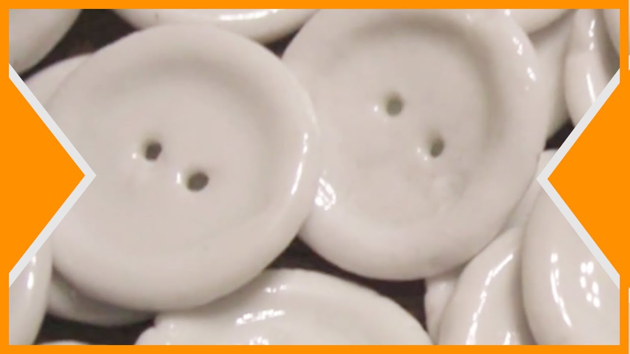 FABRIQUER DES BOUTONS EN PORCELAINE -