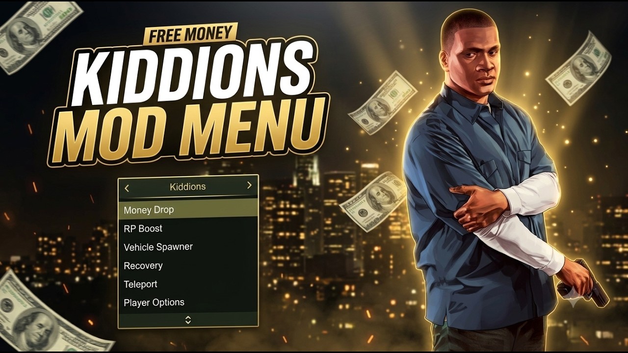 [BEST 2026] Kiddions Mod Menu GTA 5 | GTA 5 Updated Mod Menu | Mod Menu GTA 5 - 2026