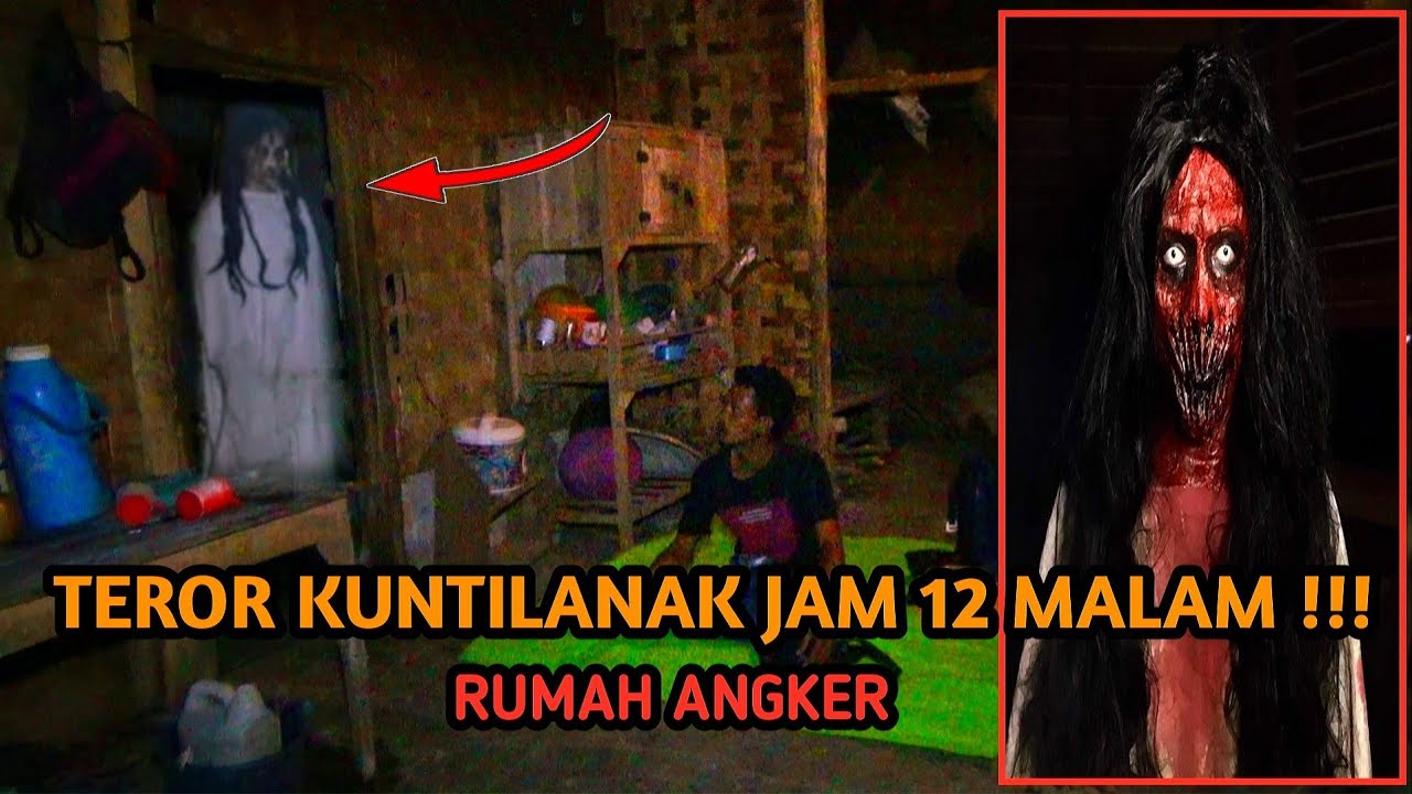 HOROR‼️ DIGANGGU SETAN DI RUMAH KOSONG-STIAP JAM 12 MALAM RUMAH BERANTAKAN