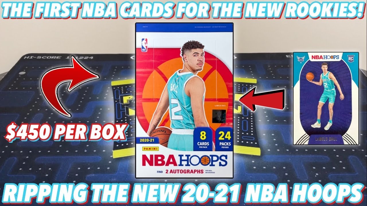 *THE 1ST NBA CARDS FOR THE NEW ROOKIES!* 2020-21 Panini NBA Hoops Basketball Hobby Box Break/Review