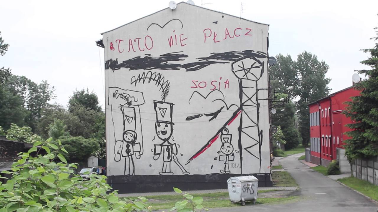 sztuka uliczna. - katowickie murale