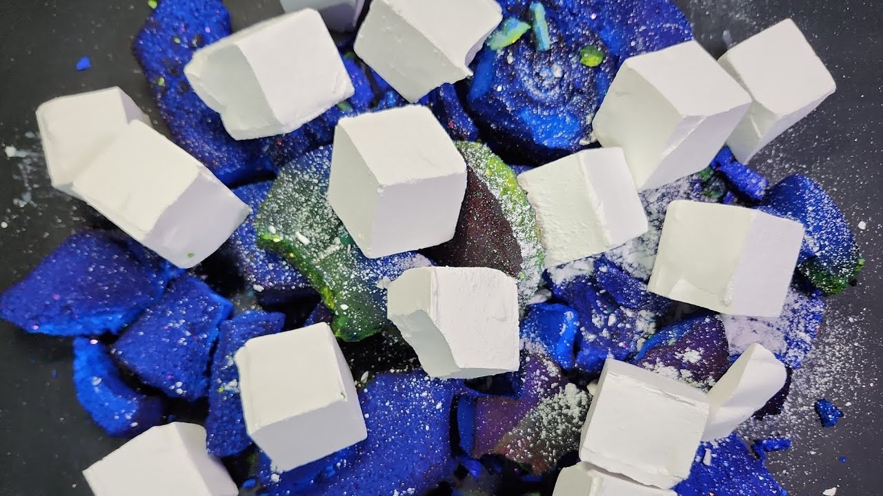 Fresh Chalk | Pretty Reforms I Dusty | Glitter | ASMR I Oddly Satisfying