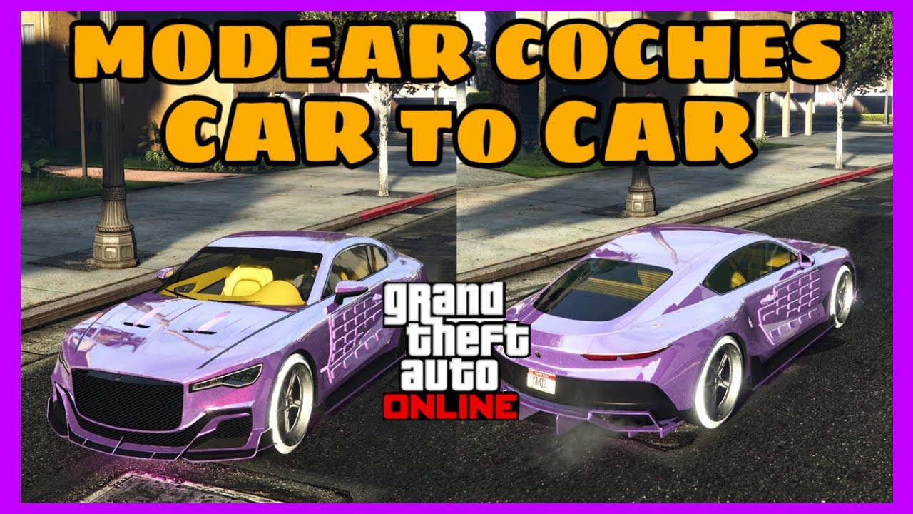 COMO MODEAR coches MASIVO || CAR To CAR || GTA online || Ps5/Ps4 || Xbox One/Series 