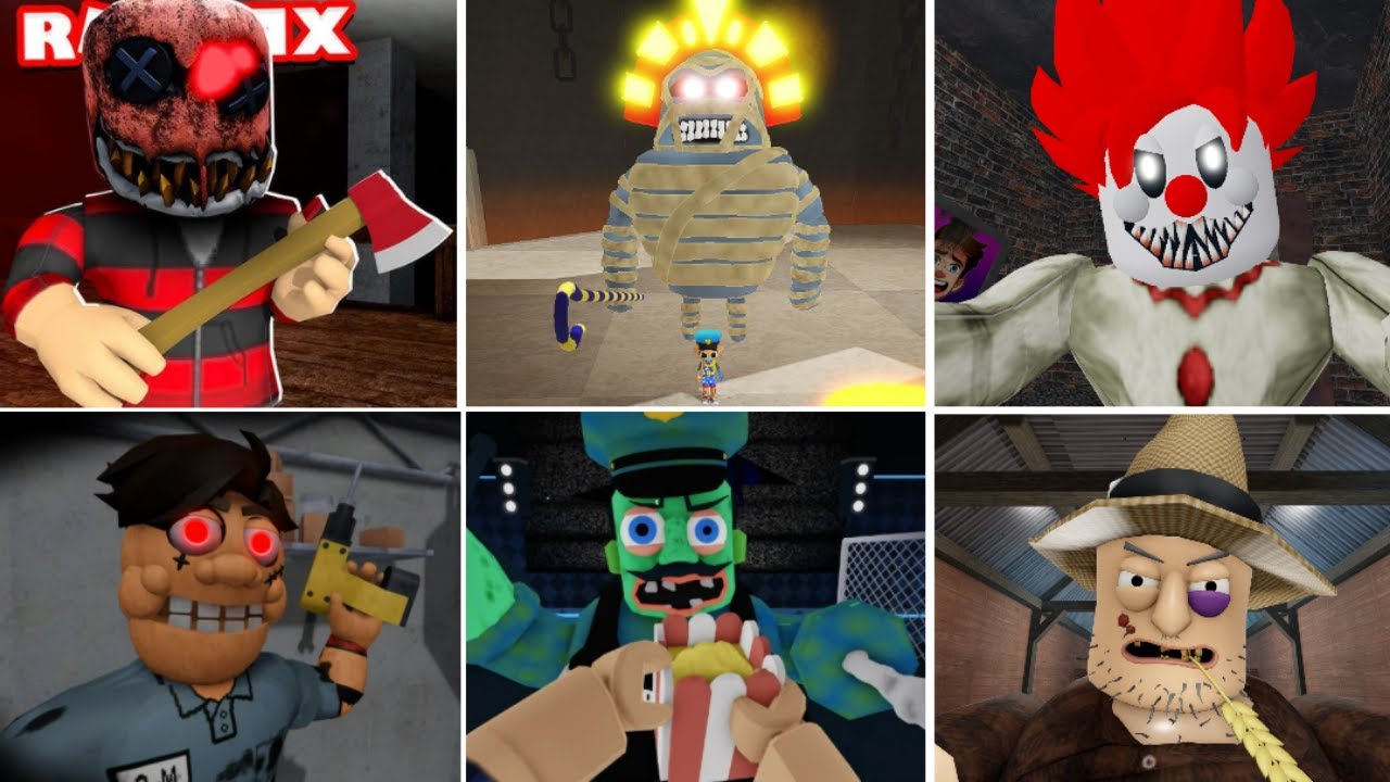 Roblox All Jumpscares WolfGaming Obby Escape Ronny's Diner, JERRY'S THEATER RUN, ESCAPE WILLYS AUTOS
