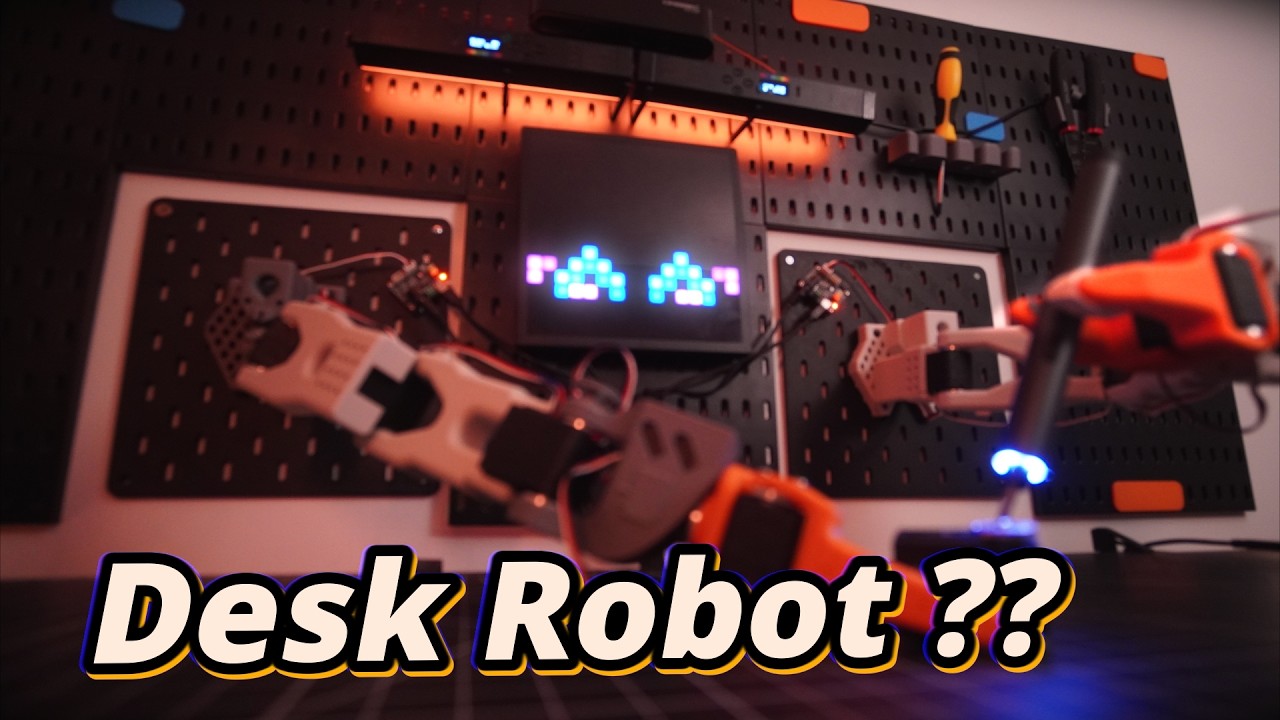 Building the ULTIMATE Desk Robot