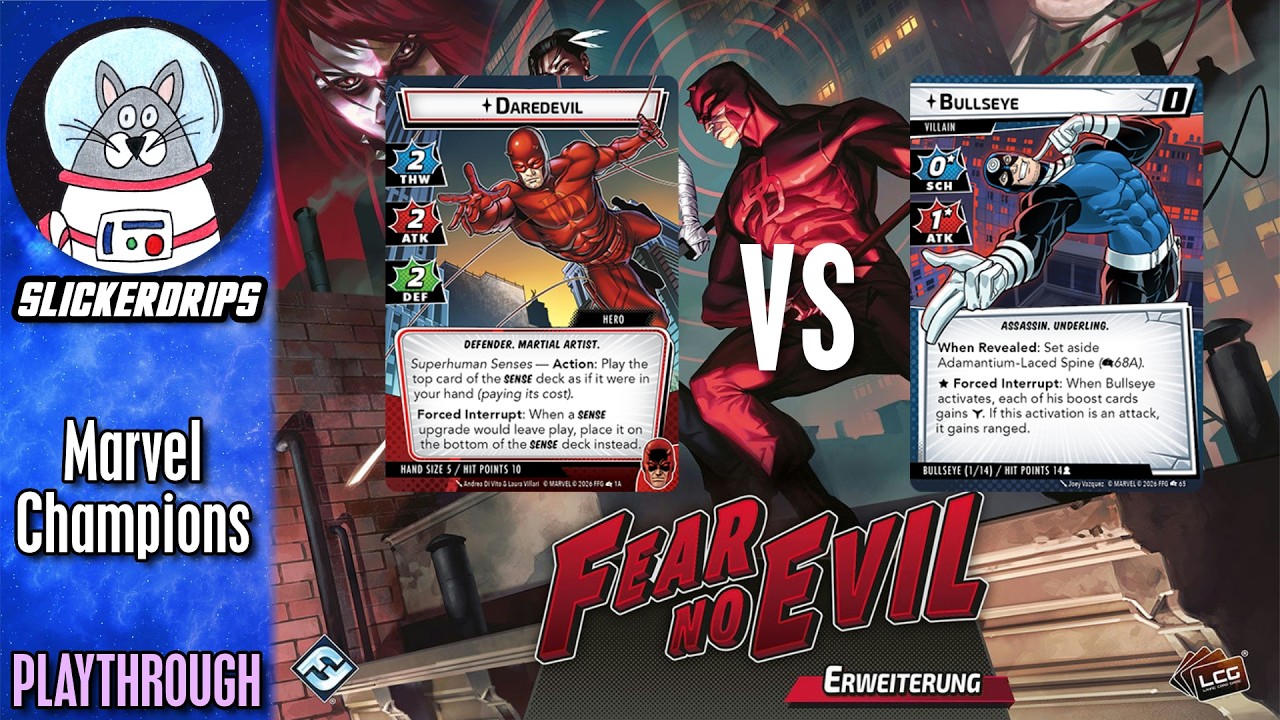 Marvel Champions: Fear No Evil | Daredevil vs Bullseye