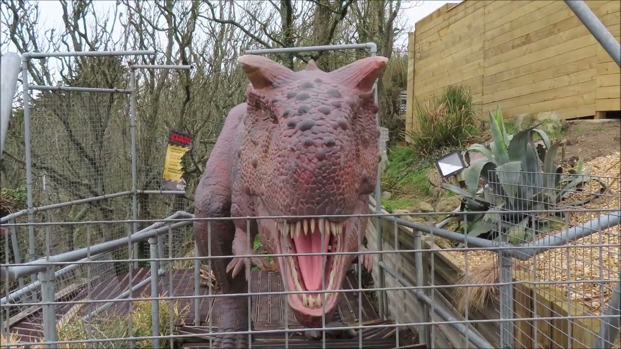 Blackgang Chine - New Dinosaurs For 2022 - Restricted Area 5 - Isle Of Wight - April 2022 #iow